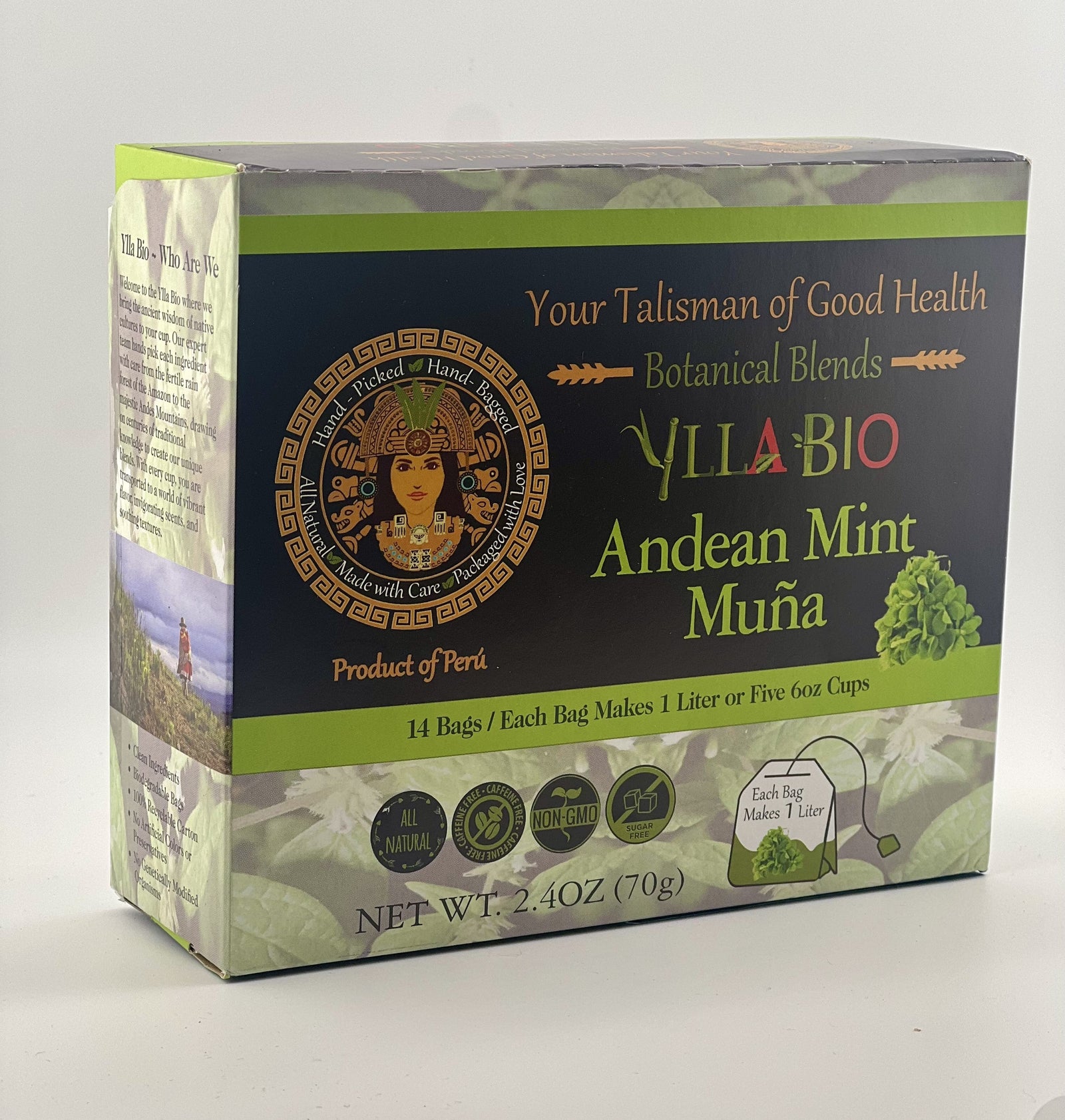 Andean Mint (Muña) - Premium Herbal Blend from Ylla BIO - Just $17! Shop now at Ylla BIO