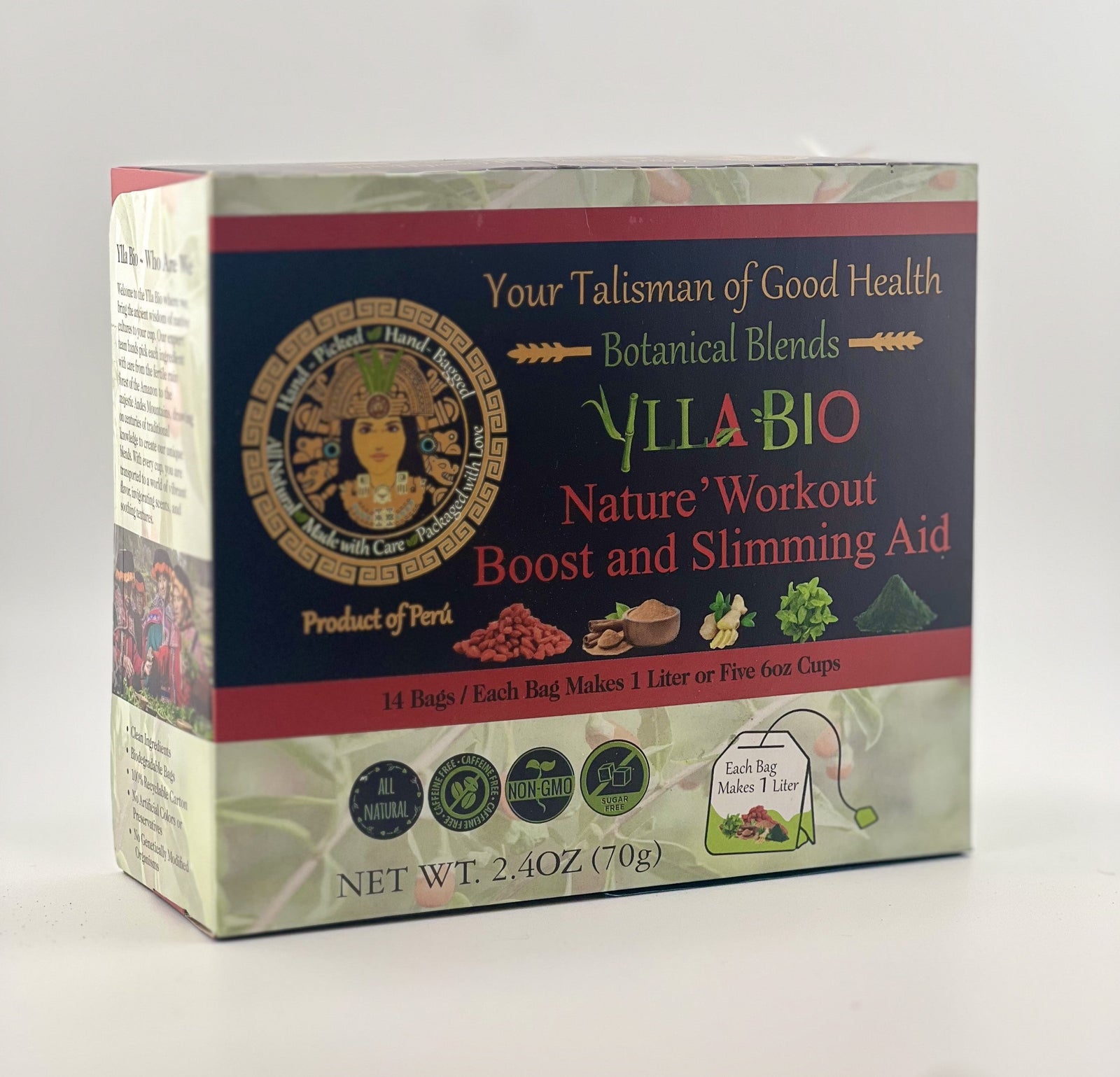 Nature’s Workout Boost and Slimming Aid - Premium Herbal Blend from Ylla BIO - Just $25! Shop now at Ylla BIO