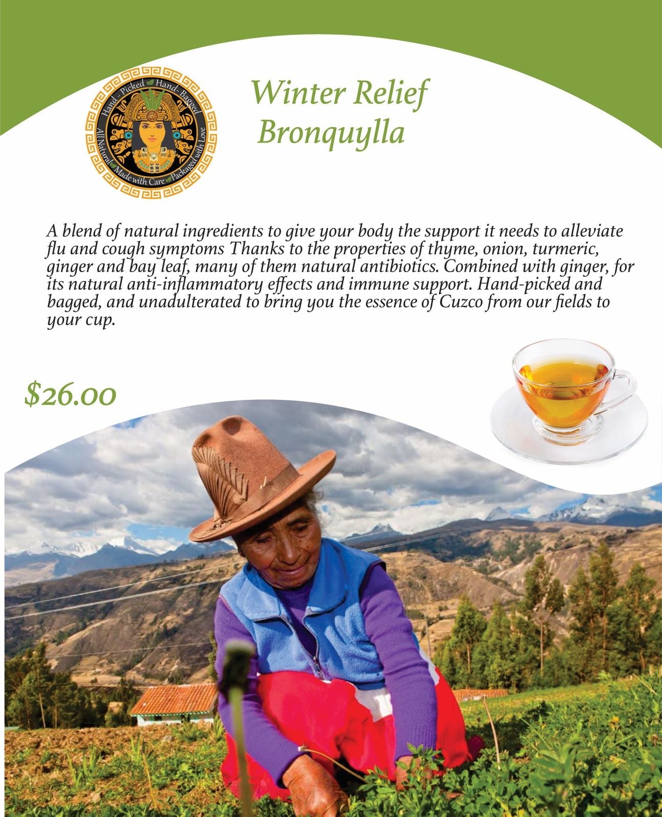 Cold and Flu Relief - Premium Herbal Blend from Ylla BIO - Just $26! Shop now at Ylla BIO